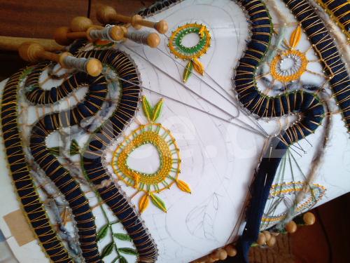 Ručně paličkovaná krajka, Dana Mihulková, lace.cz