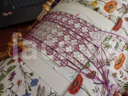 Ručně paličkovaná krajka, Dana Mihulková, lace.cz