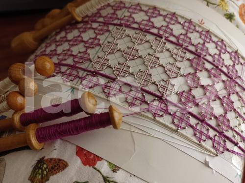 Ručně paličkovaná krajka, Dana Mihulková, lace.cz