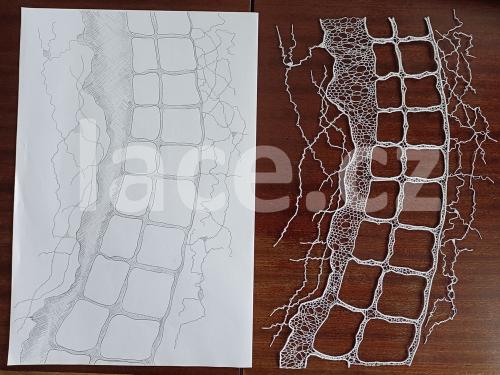 Ručně paličkovaná krajka, Dana Mihulková, lace.cz