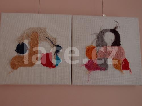Ručně paličkovaná krajka, Dana Mihulková, lace.cz