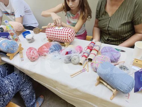 Ručně paličkovaná krajka, Dana Mihulková, lace.cz