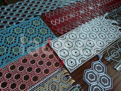 Ručně paličkovaná krajka, Dana Mihulková, lace.cz
