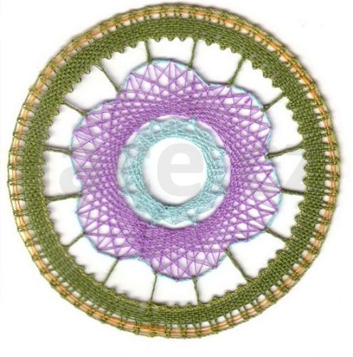 Ručně paličkovaná krajka, Dana Mihulková, lace.cz