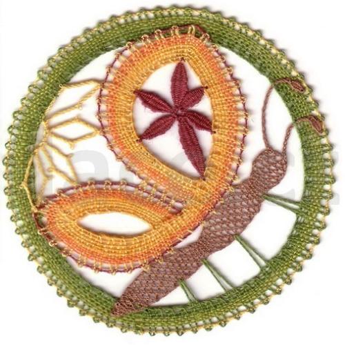 Ručně paličkovaná krajka, Dana Mihulková, lace.cz