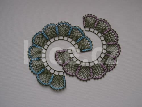 Ručně paličkovaná krajka, Dana Mihulková, lace.cz