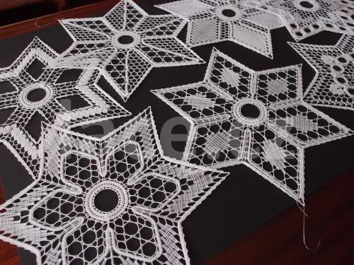 Ručně paličkovaná krajka, Dana Mihulková, lace.cz