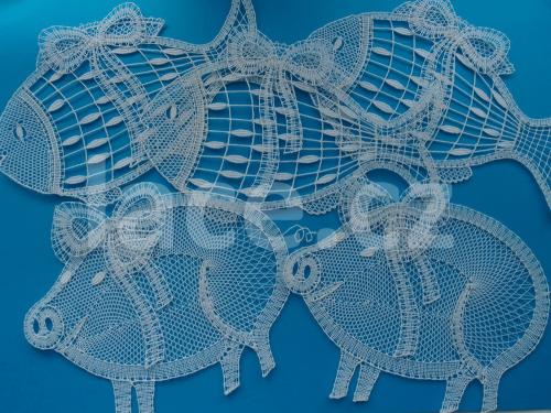 Ručně paličkovaná krajka, Dana Mihulková, lace.cz