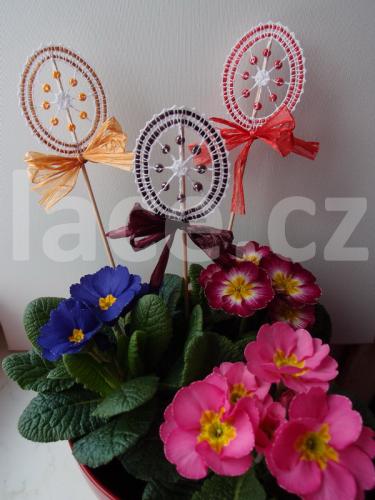 Ručně paličkovaná krajka, Dana Mihulková, lace.cz
