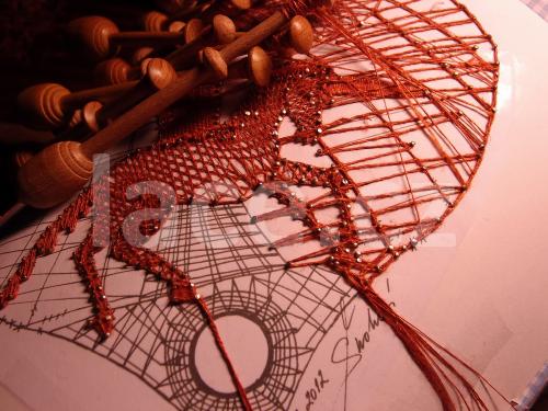 Ručně paličkovaná krajka, Dana Mihulková, lace.cz