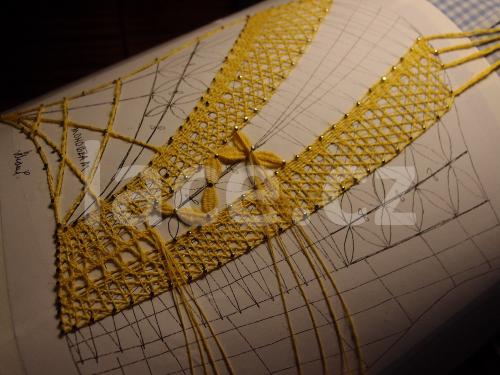 Ručně paličkovaná krajka, Dana Mihulková, lace.cz