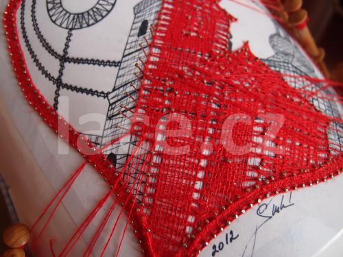 Ručně paličkovaná krajka, Dana Mihulková, lace.cz