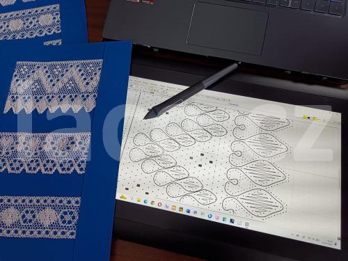 Ručně paličkovaná krajka, Dana Mihulková, lace.cz