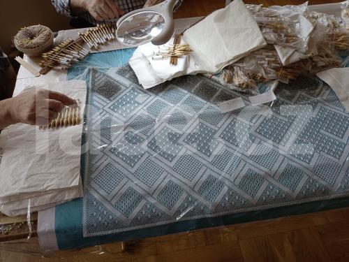 Ručně paličkovaná krajka, Dana Mihulková, lace.cz