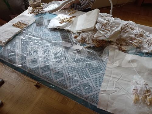 Ručně paličkovaná krajka, Dana Mihulková, lace.cz