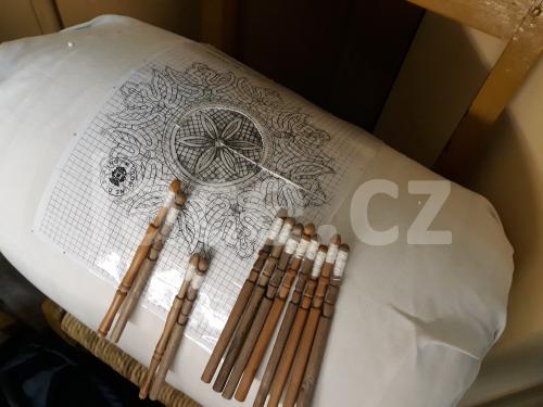 Ručně paličkovaná krajka, Dana Mihulková, lace.cz