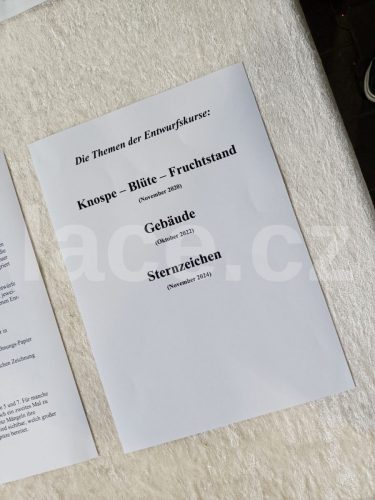 Ručně paličkovaná krajka, Dana Mihulková, lace.cz