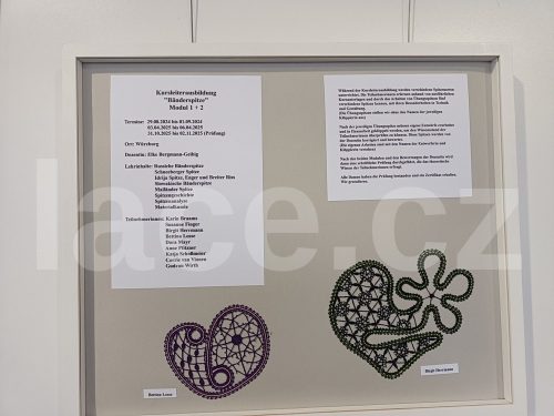 Ručně paličkovaná krajka, Dana Mihulková, lace.cz